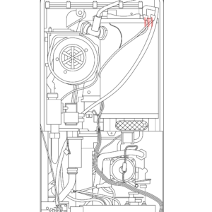 87161163810 - WORCESTER - Greenstar Junior - Greenstar 24 i Junior HE - Electrodes